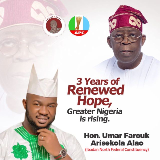 ‎President Tinubu is Repositioning Nigeria for Sustainable Growth — Arisekola Alao
