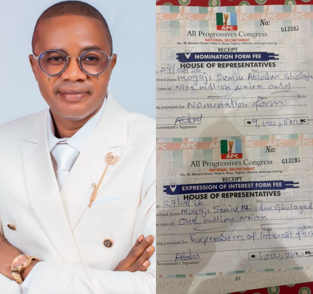‎Abiodun Gbolagade Obtains APC Nomination Forms, advances 2027 House of Representatives Bid
