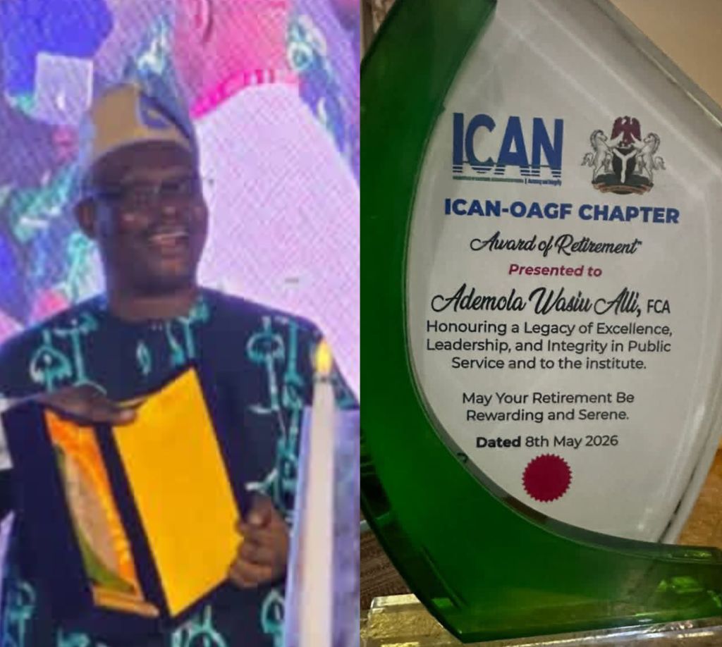 Tested and Trusted: ICAN-OAGF Honours AWA with Award of Retirement