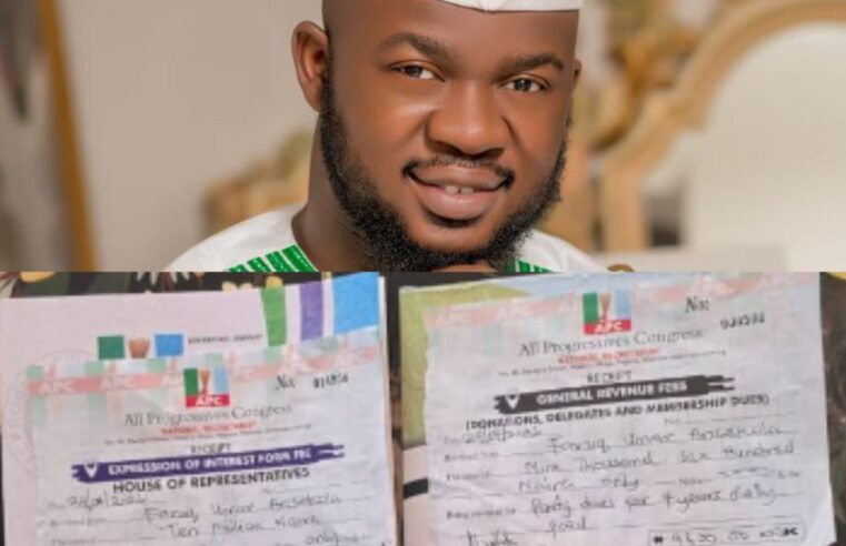 ‎Arisekola Alao Picks APC Nomination Forms, Signals Readiness for 2027 Ibadan North Reps Race