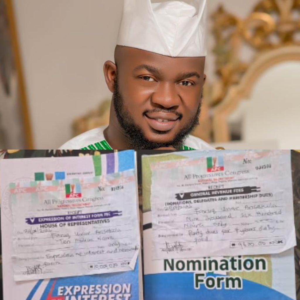 ‎Arisekola Alao Picks APC Nomination Forms, Signals Readiness for 2027 Ibadan North Reps Race