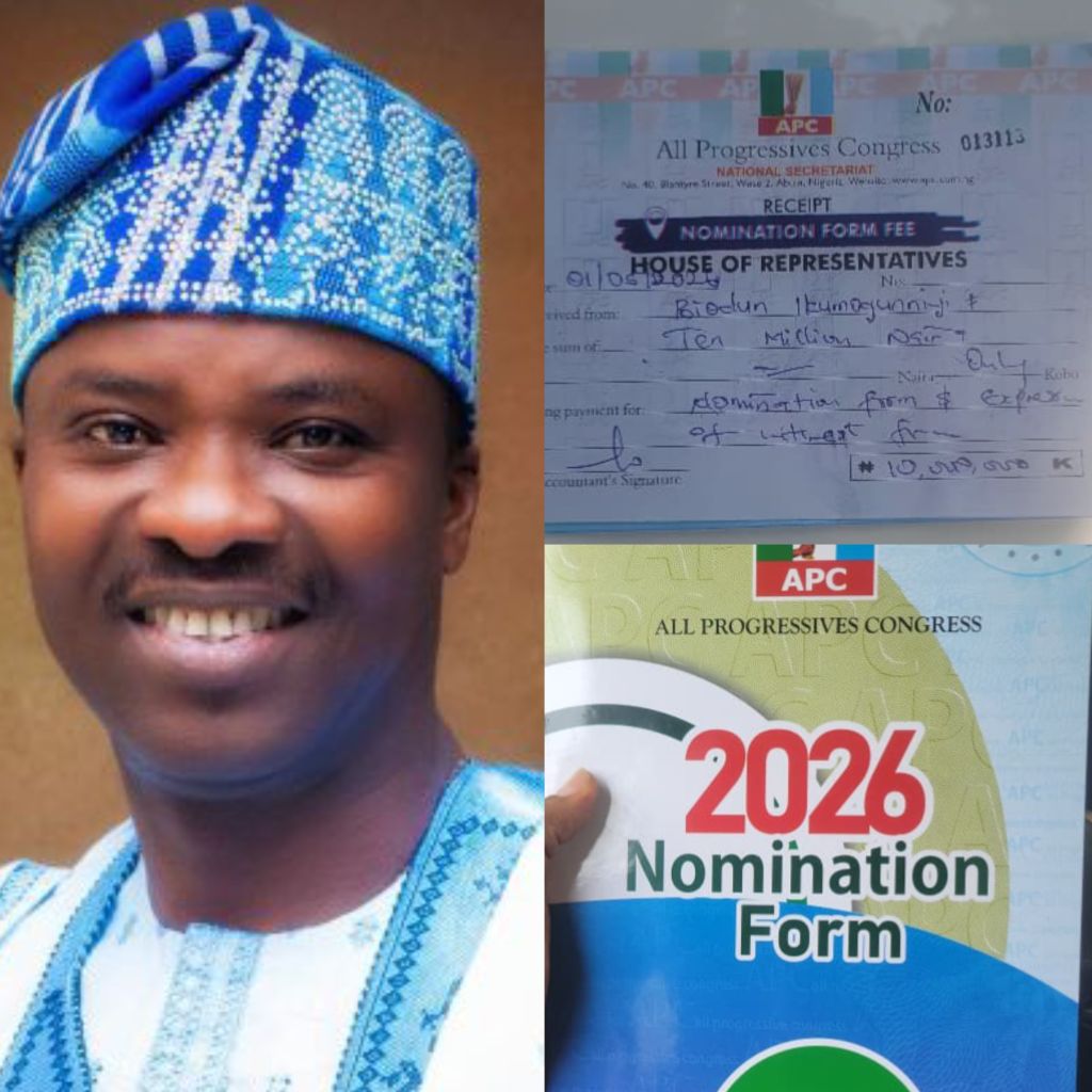 2027 Race: Asukuna Picks APC Nomination Form, Intensifies 2027 Reps Bid