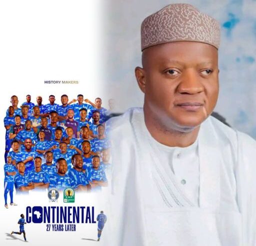 Barr Akeem Agbaje Celebrates 3SC Return to Continental Football