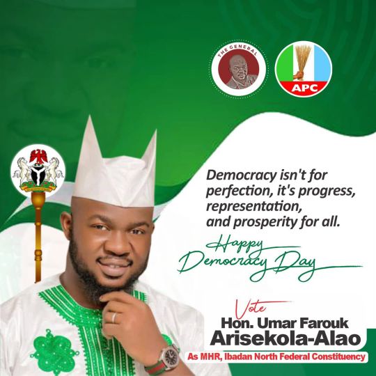 ‎Democracy Day: June 12 Symbolises Sacrifice, Courage and Democratic Resilience — Arisekola Alao