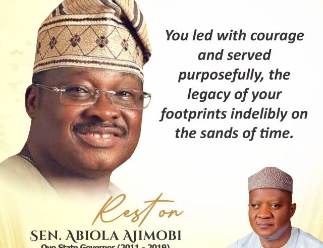 Ajimobi Remembrance: Barr Akeem Agbaje Reflects on Ajimobi’s Legacy, Says His Footprints Remain Indelible