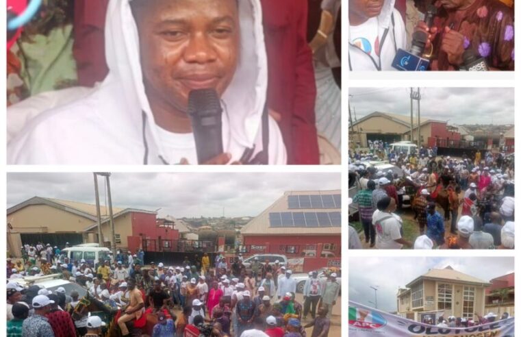 ‎Oluyole APC Members Storm Oyo APC Secretariat, Demand Recognition of Gbolagade as Primary Winner