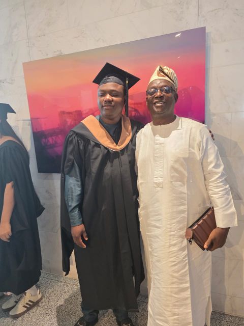‎AWA Support Group Congratulates Dr. Ademola Wasiu Alli on Son’s MBA Graduation