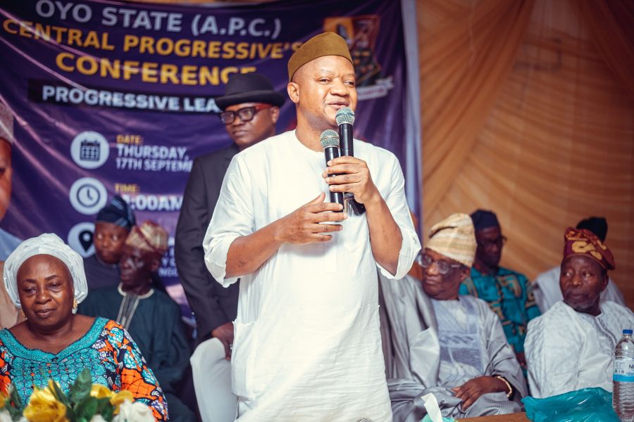 ‎Agbaje Urges Oyo APC Progressives to Stay, Back Tinubu’s Renewed Hope Agenda