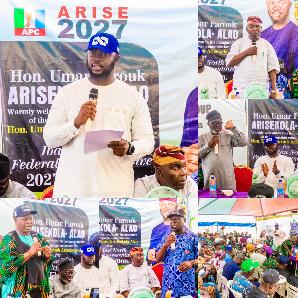 ‎Ibadan North 2027: Arisekola Alao Inaugurates Campaign Committee, Pledges to Deliver Democratic Dividends