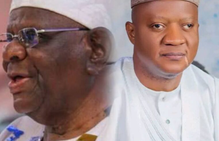 Agbaje Felicitates Basorun Kola Daisi at 94