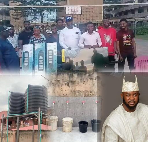 Ibadan North: Farouk Arisekola Extends Community Interventions, Donates Solar Lights, TV to UCH Students, Completes Borehole in Agbowo