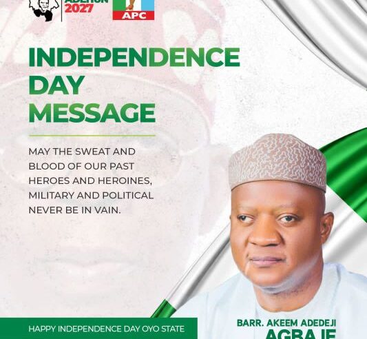 ‎Agbaje Congratulates Tinubu, Nigerians on 66th Independence Anniversary
