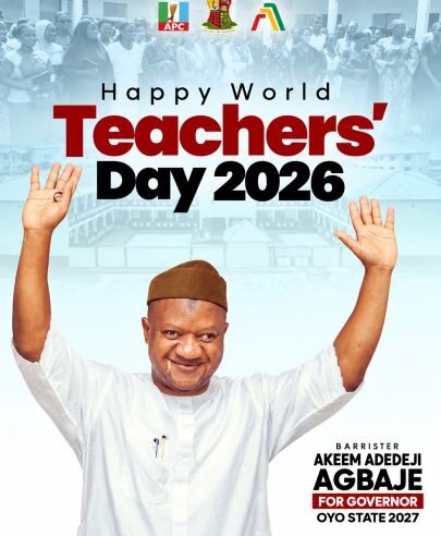 ‎Agbaje Celebrates Teachers, Calls for Better Welfare, Improved Learning Facilities ‎